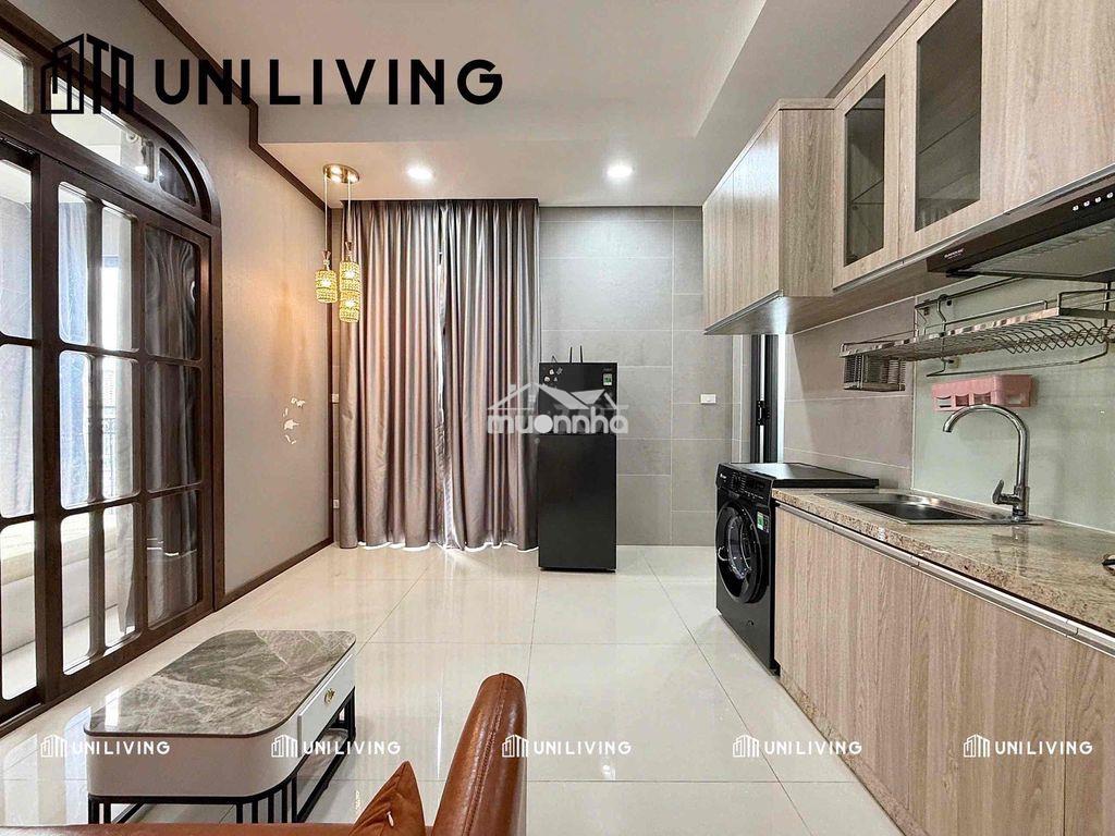 Căn hộ 1 phòng ngủ - bancol cửa sổ thoáng mát - thang máy - hầm xe - Ảnh 2