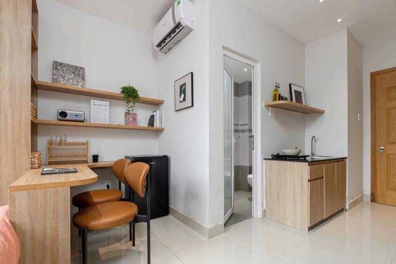 Siêu phẩm studio phùng văn cung – cửa sổ thoáng – mát mẻ – gần phố ẩm thực phan xích long - Ảnh 3