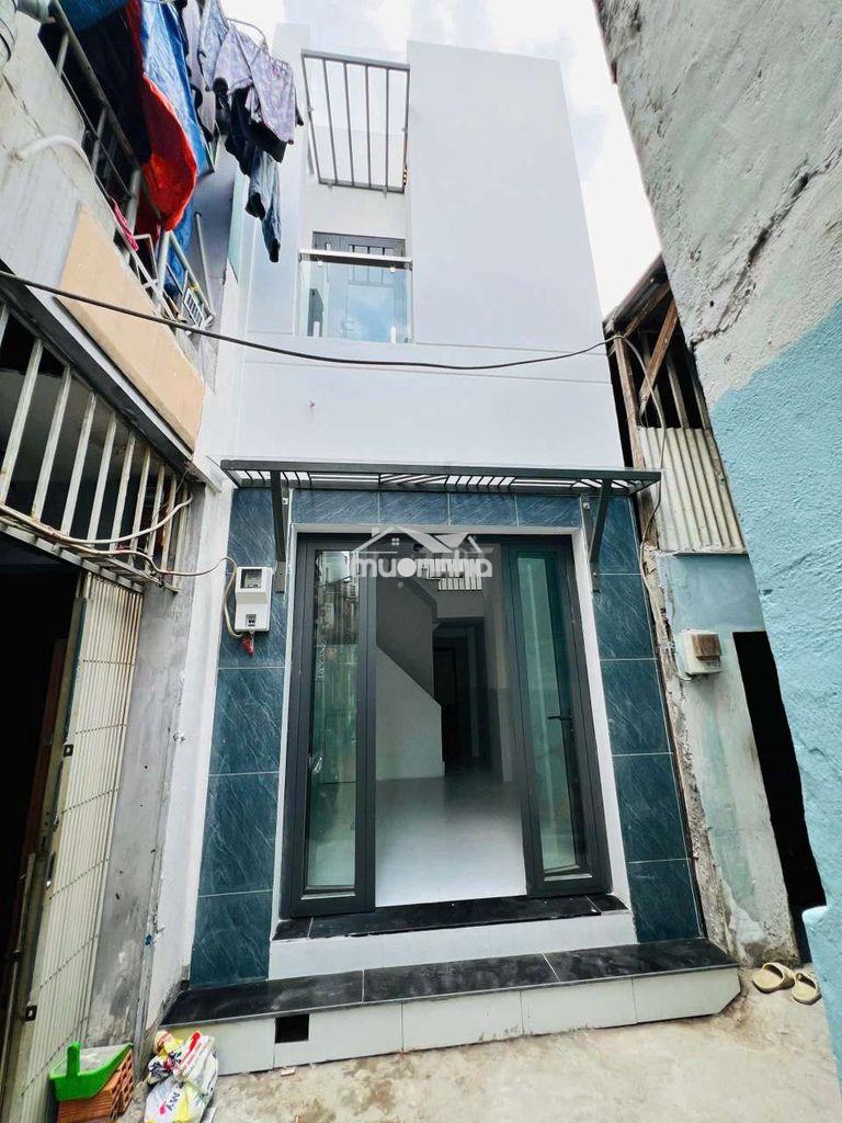 🏡 Bán nhà mới hẻm 361 đường bình đông p15 q8 
 - 2