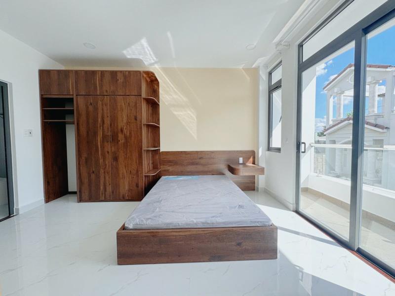 Cho thuê studio 45m2 gần hutech có ban công - full nội thất