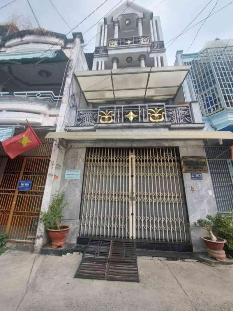 Nhà bán phạm văn chiêu 50m2, hẽm xe hơi sổ hồng riêng
