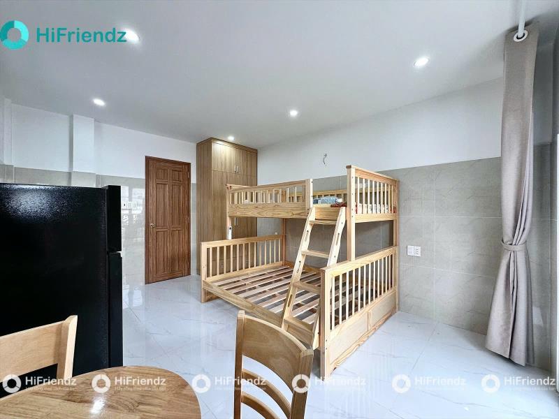 Cho thuê căn hộ dịch vụ ban công mới gần chợ hạnh thông tây  - Ảnh 2