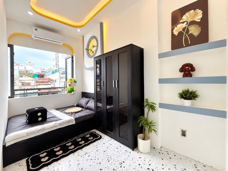 Cho thuê căn hộ 2-3pn gần đường cách mạng tháng tám kế công viên lê thị riêng quận 10 thuận tiện qua q3 - khu bắc hải  - Ảnh 2