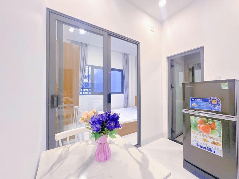 Cho thuê căn hộ 1pn hiện đại đường tăng bạt hổ quận bình thạnh, thuận tiện đi q1 - gần hutech, ngoại thương, văn lang - Ảnh 2