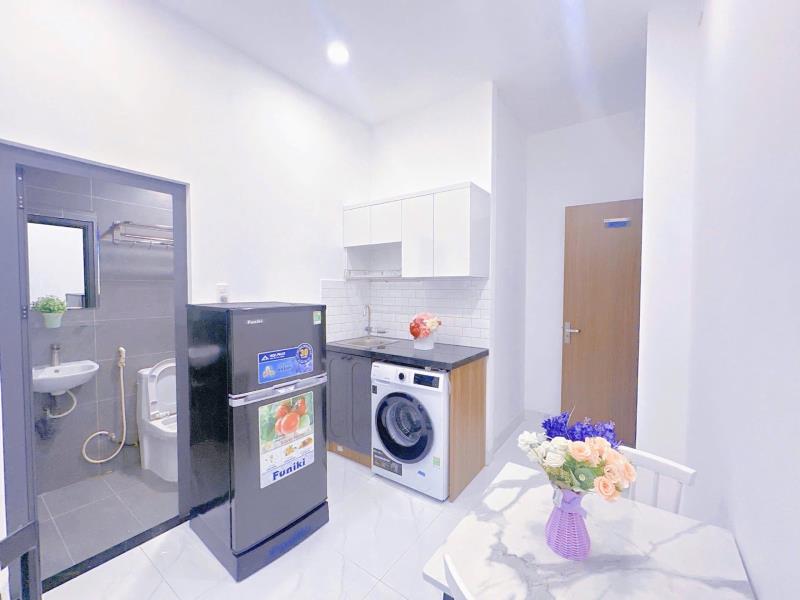 Cho thuê căn hộ 1pn hiện đại đường tăng bạt hổ quận bình thạnh, thuận tiện đi q1 - gần hutech, ngoại thương, văn lang - Ảnh 3