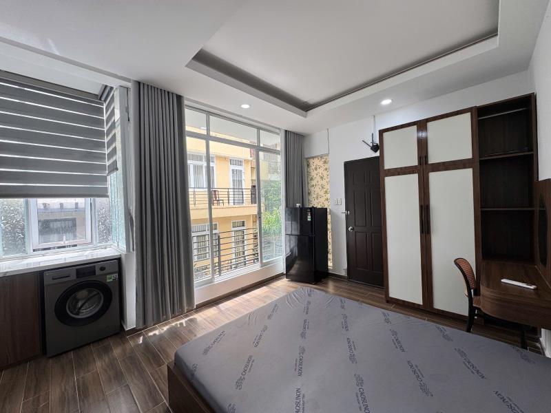 🏡 Căn hộ tone gỗ, máy giặt riêng – ban công lớn | phổ quang, tân bình gần vhu vaa, giáp phú nhuận, q1, q10 - Ảnh 2