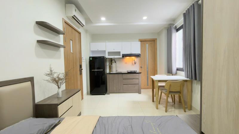 Studio cửa sổ trời full nội thất giáp quận 1_phú nhuận chỉ 6.x