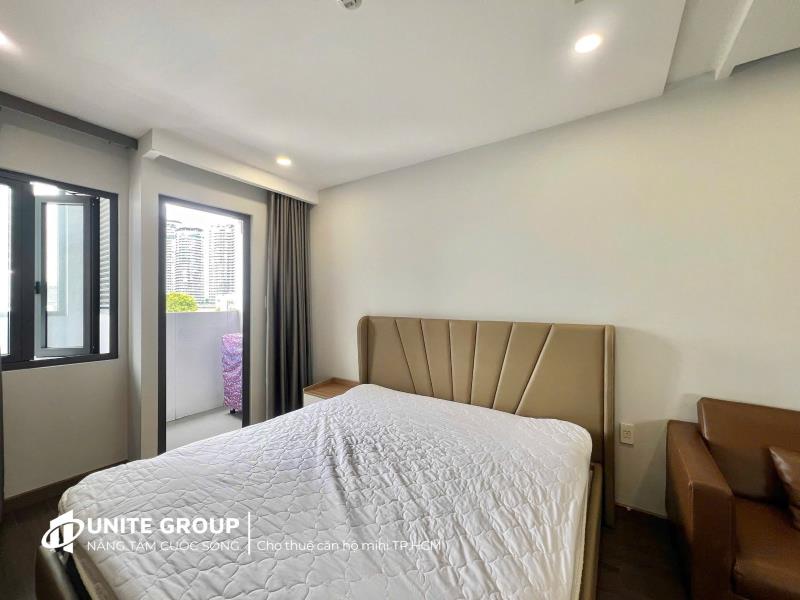 Cho thuê căn hộ studio có ban công cao cấp gần ngã 4 thủ thiêm, quận bình thạnh - Ảnh 2