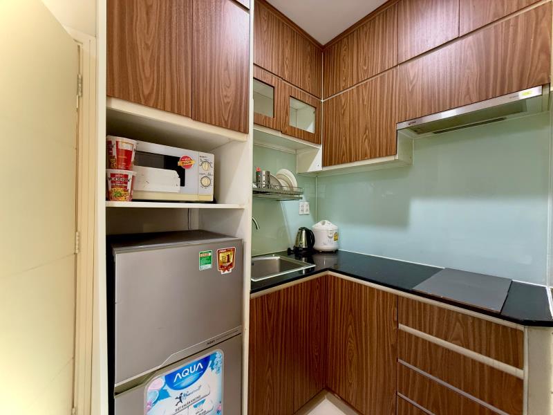 Căn hộ ban công rộng đường nguyễn cửu vân, bình thạnh gần cầu thị nghè, quận 1, full nội thất, thang máy - Ảnh 4