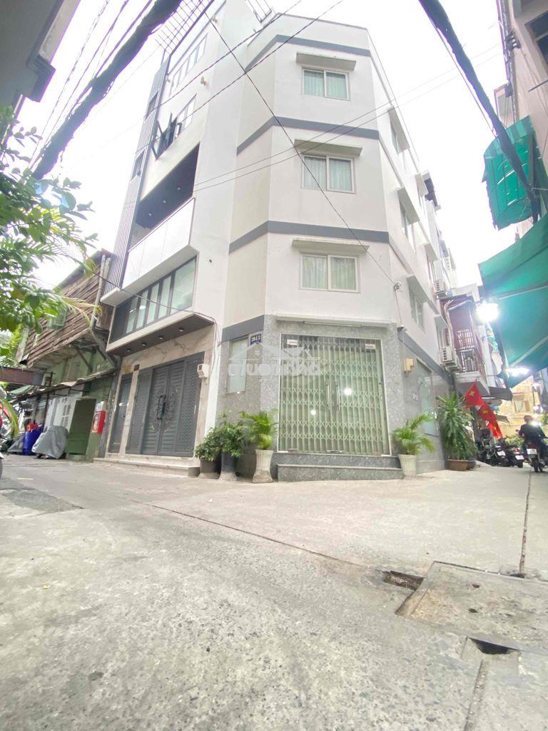 Cho thuê nhà 4 tầng full nội thất hẻm xe tải gần cầu chử y q5 giá 17tr