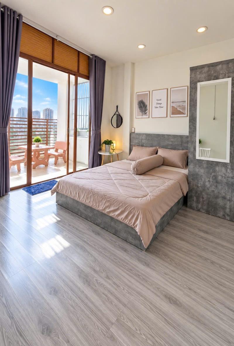 Cho thuê phòng tách bếp 50m², ban công sân vườn, view lm 81 -ung văn khiêm, bình thạnh gần uth, ftu2 - Ảnh 2
