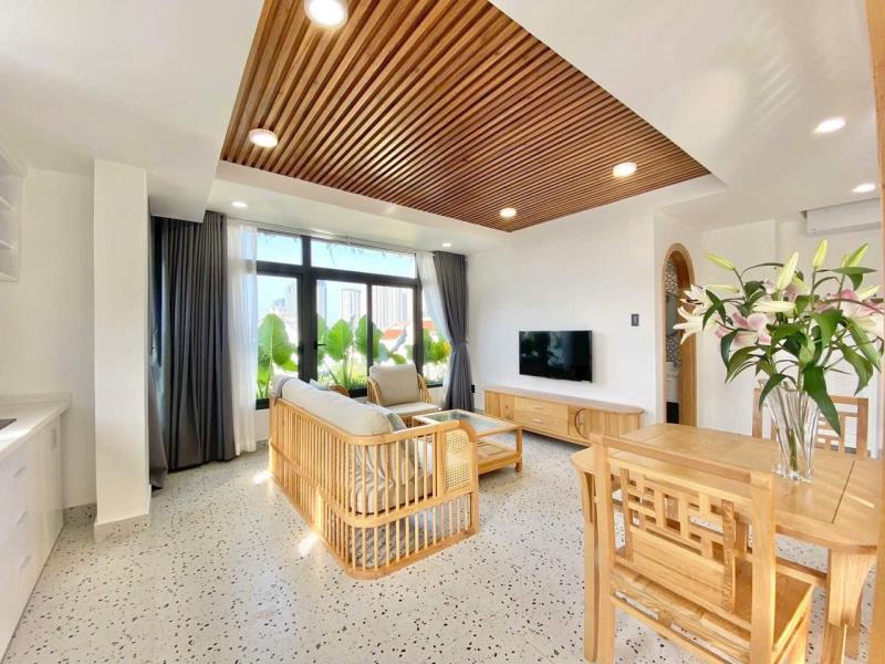 Cho thuê căn hộ cửa sổ đón nắng cực xinh ngay khu ẩm thực phan xích long tiện đi q1, q3, bình thạnh - Ảnh 3