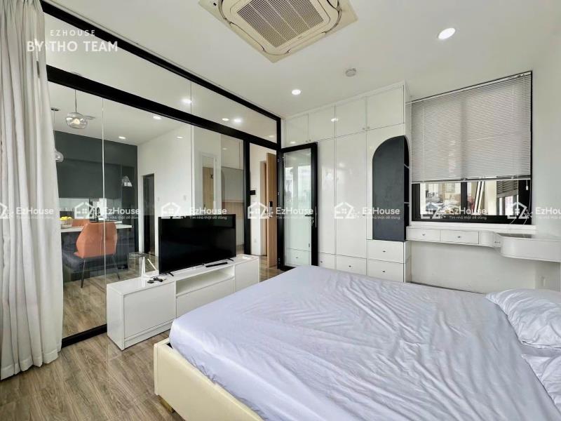 Cho thuê căn hộ 1 phòng ngủ cửa sổ kính view siêu đẹp thuận tiện đi chợ bà chiểu, hoàng hoa thám, phan đăng lưu và q1, q3, phú nhuận - Ảnh 4