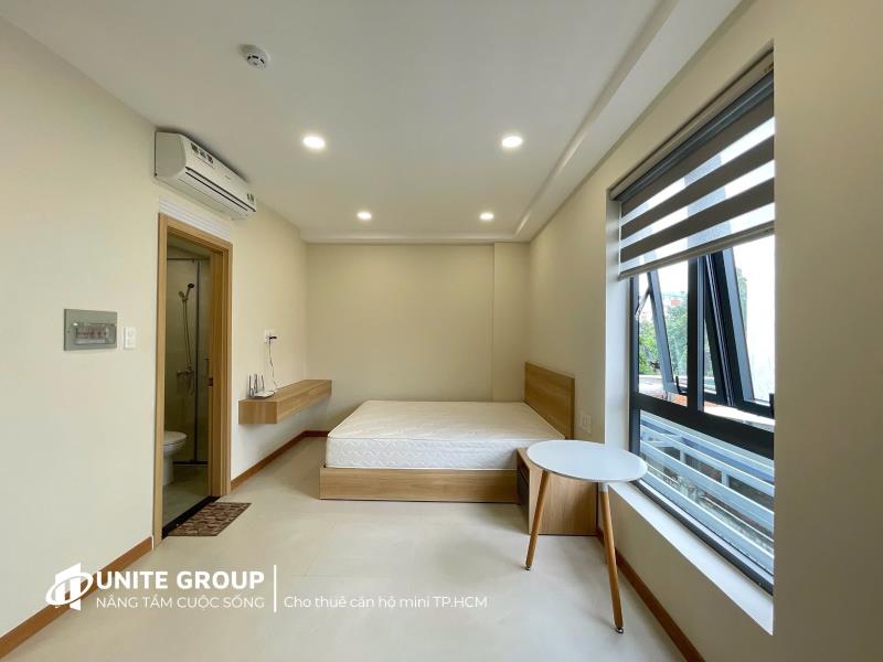 Cho thuê căn hộ studio cửa sổ thoáng siêu đẹp - ngay trần quý cáp - Ảnh 3