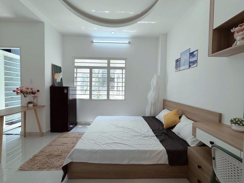 Cho thuê căn hộ - 35m2 - có ban công - full nội thất - gần đh văn lang - nguyễn xí, bình thạnh - Ảnh 4