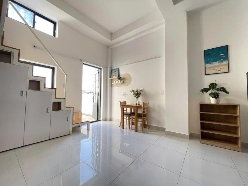 Thuê ngay căn hộ có gác ban công full nội thất 38m2 ngay điện biên phủ gần võ thị sáu quận 3 giáp quận 1 khu an ninh tốt - Ảnh 3
