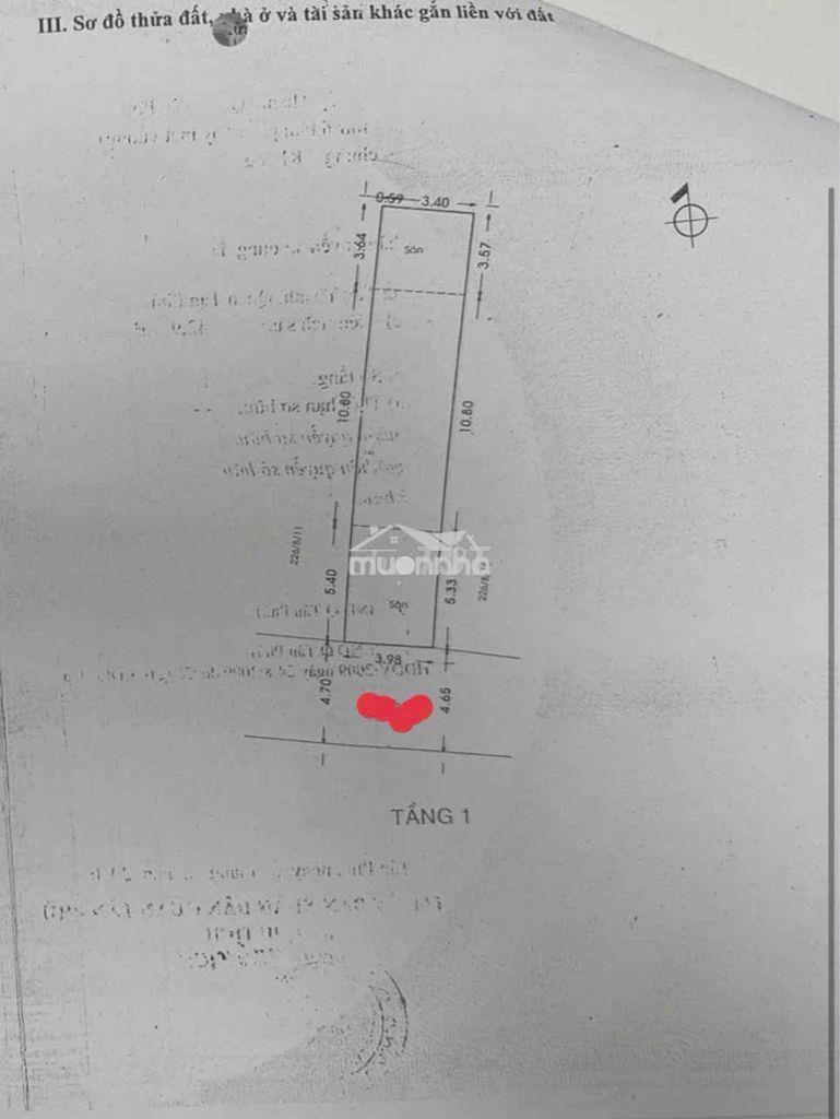 Không lỗi không quy hoạch - 3,6 tỷ - xe hơi - 79m2 - phan đăng lưu