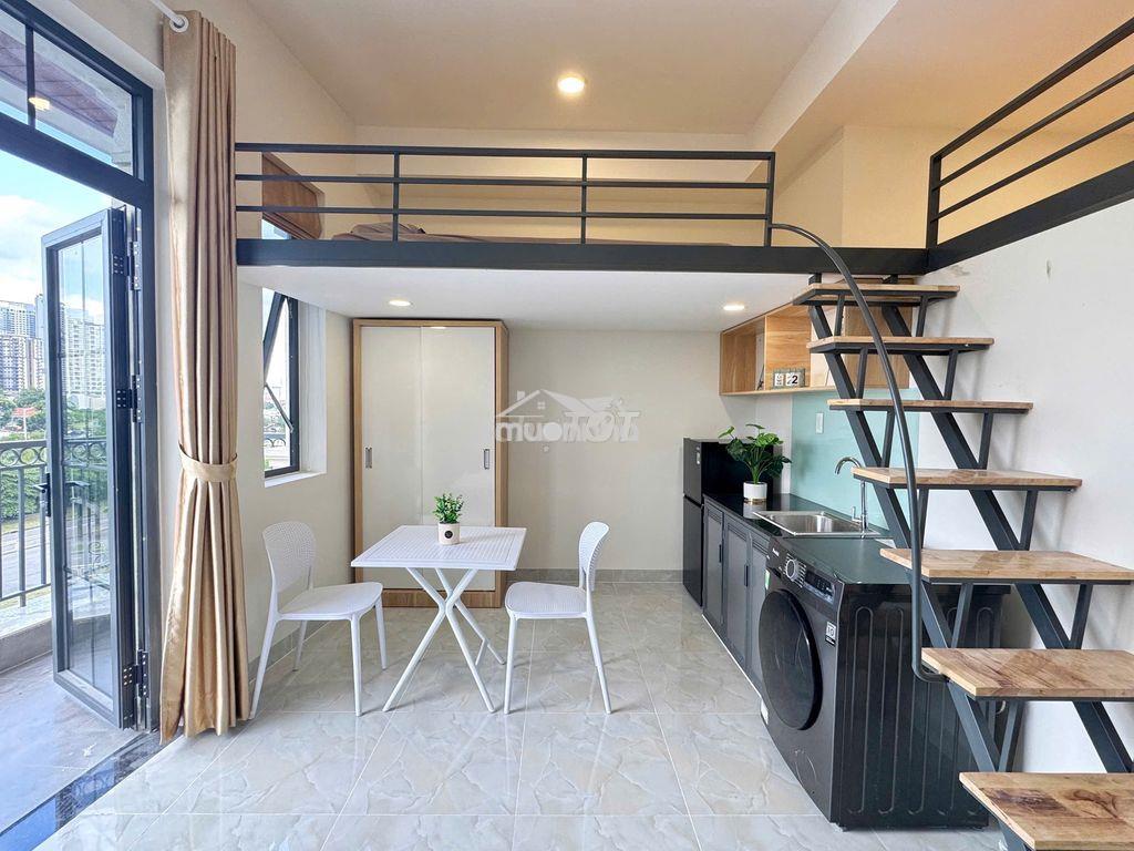 Cho thuê căn hộ bancong - cửa sổ ngay go nguyễn thị thập - Ảnh 2