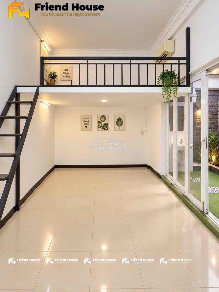 Cho thuê phòng trọ sẵn máy lạnh, sân vườn thoáng mát( phòng to hơn hin - 3
