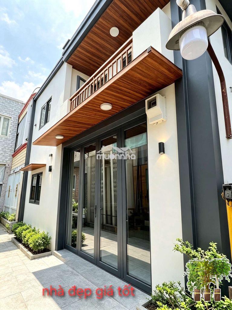 Nhà 2 tầng · 40m² · cao lỗ — ngay aeon mall · 3pn  · chỉ 3.98t,tl