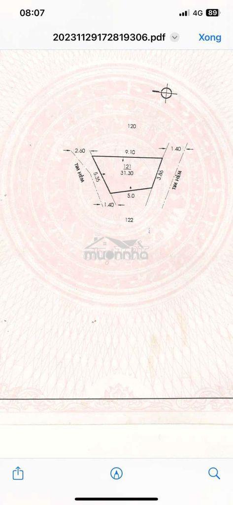 Bán nhà 4 tầng trần văn quang 31m đất giá rẻ