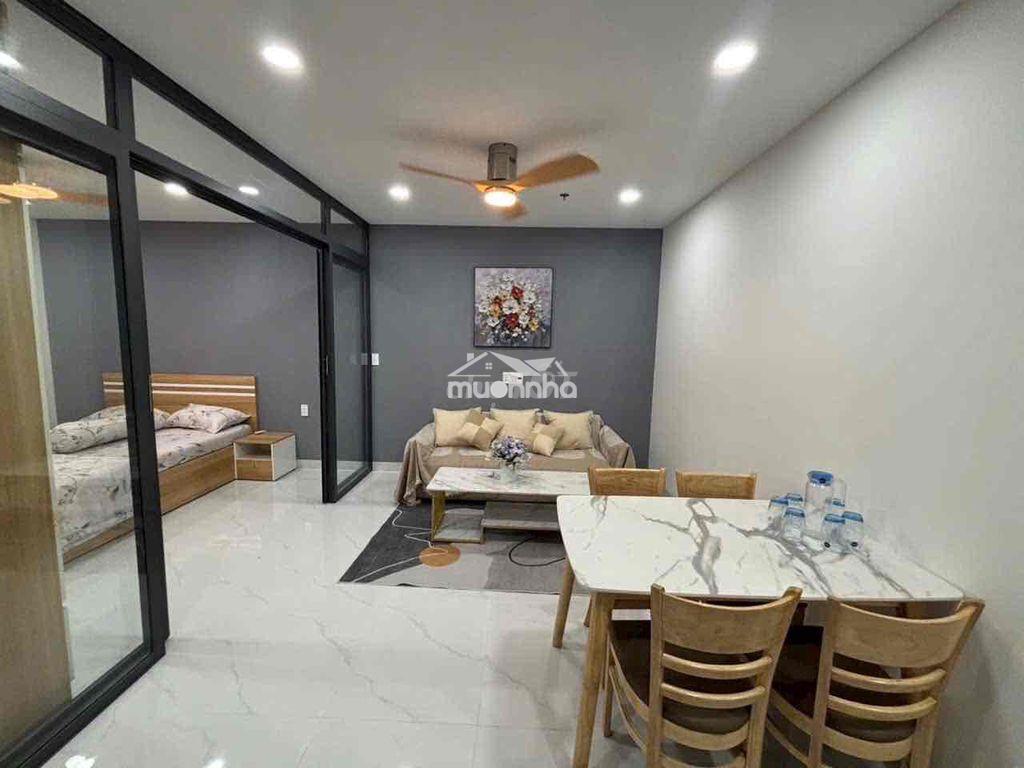 Cho thuê chung cư c2 phú mỹ 1pn-1wc đầy đủ nội thất - 2
