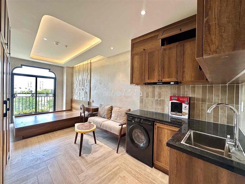 Căn hộ quận 2 mới 100% – bếp xịn, máy giặt, ban công thoáng