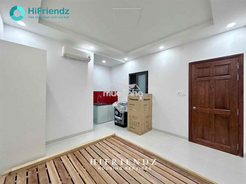 🏡 Studio cửa sổ full nội thất máy giặt riêng gần đại học ueh