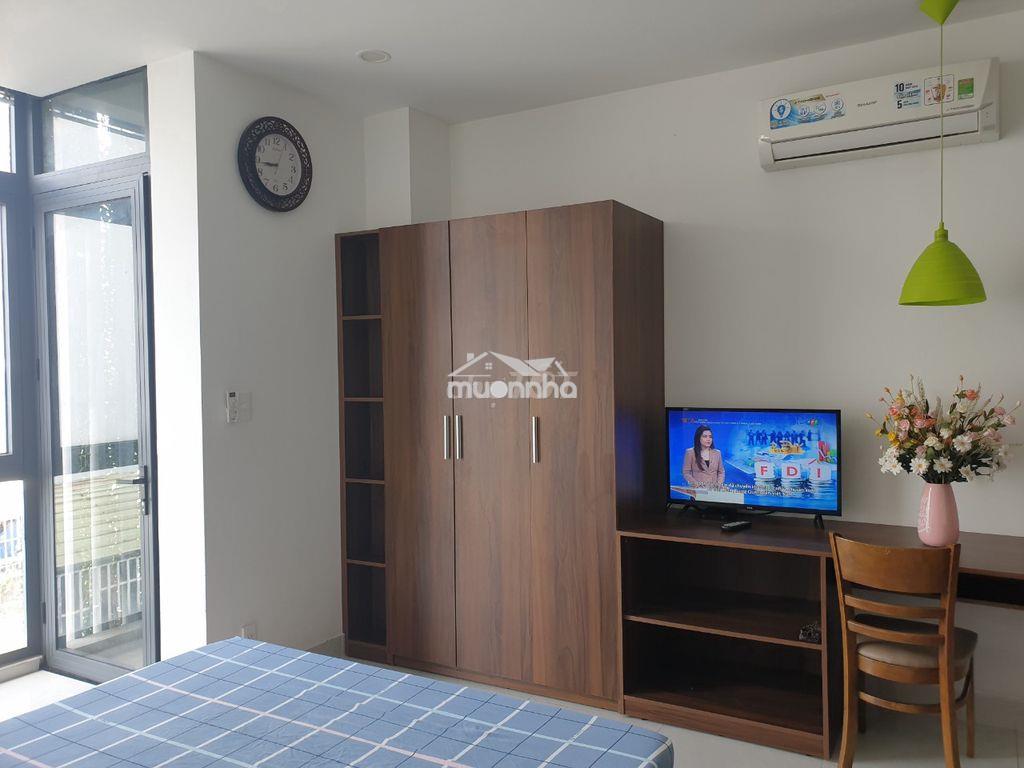 Studio full nội thất cao cấp ngã 4 hàng xanh view đẹp thoáng mát - Ảnh 3