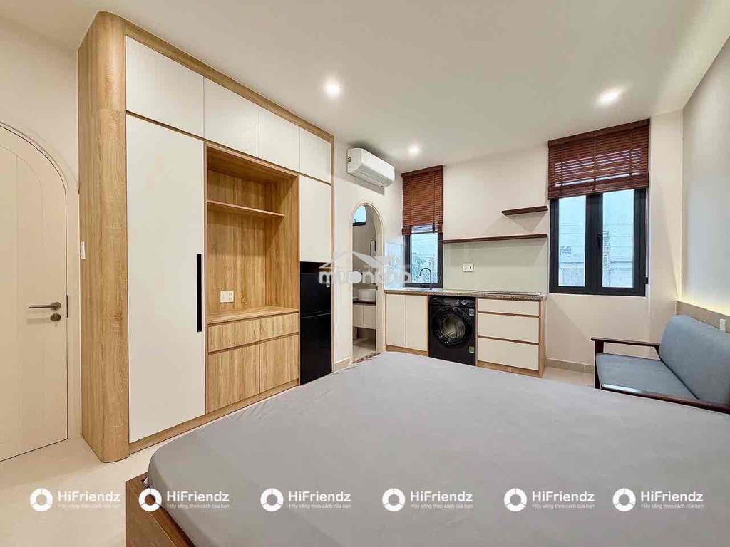 Trống sẵn studio cửa sổ trời full nội thất | xách vali là vào ở - 3