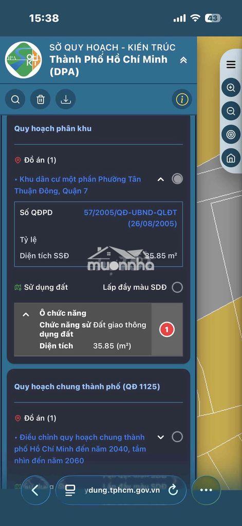 Bán nhà 85/13/1 nguyễn văn quỳ – tân thuận – 35,6m² – 2,8 tỷ