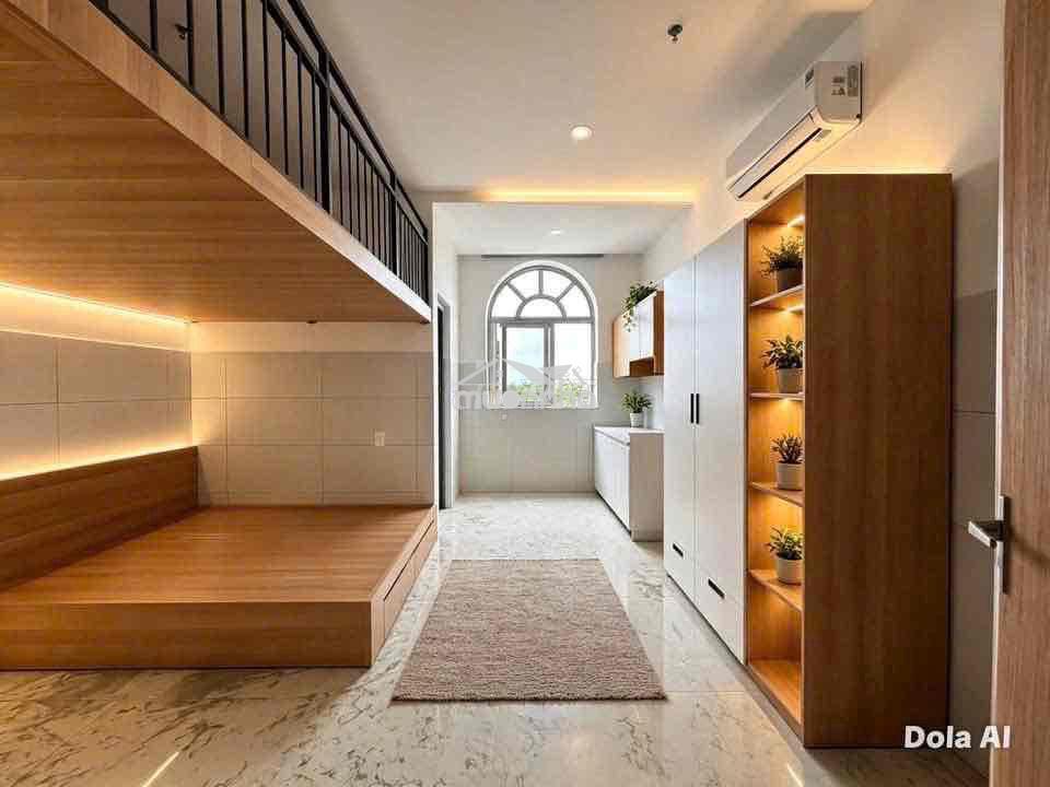 Cho thuê căn hộ 2 không gian ngủ cách đh văn lang 3 10 mét - 4 người ở - 2