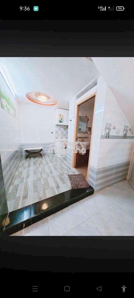 Cho thuê nhà đường quốc lộ 50 dt.4×10 } 1 lầu 2 phòng 2 toilet hẽm 6m - Ảnh 2