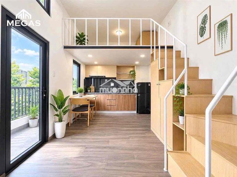 Duplex mới xây ngay emart phan văn trị