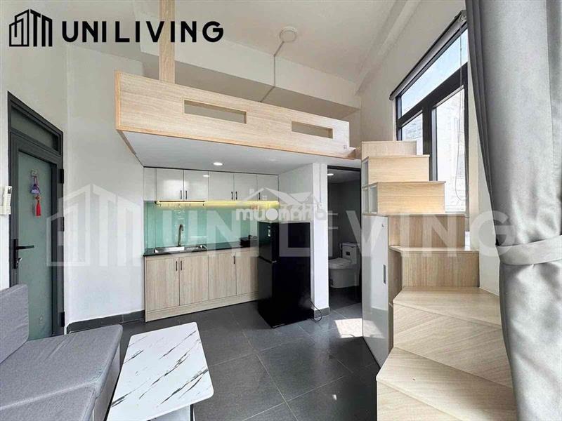 Duplex ban công, full nội thất, ngay chợ bà chiểu, phố phan xích long