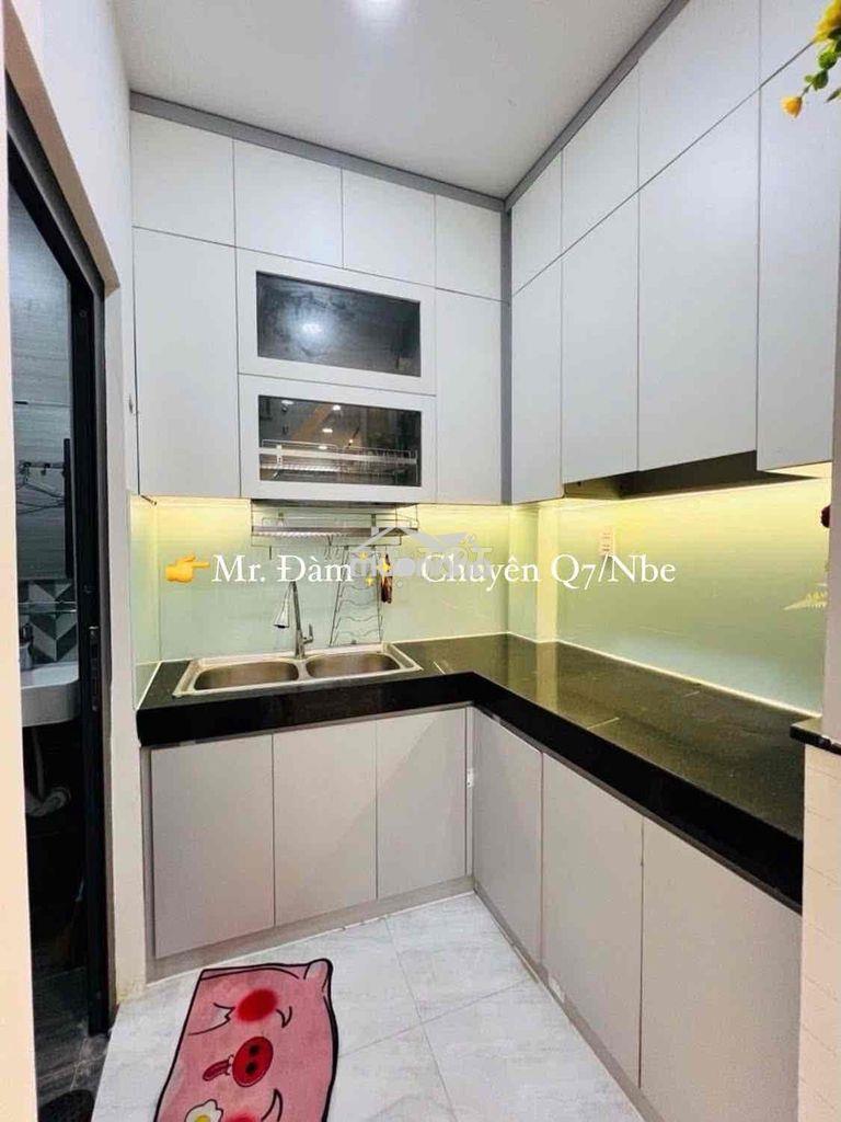 3,1 tỷ ( tl ) -  nhà thi đấu q7 - trệt lầu 2pn - 2wc - 3