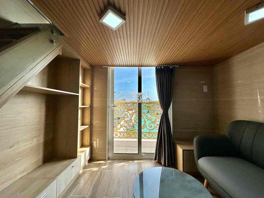 Duplex ban công full nội thất đi đh y dược/ đh mở chỉ từ 2.3km - 2