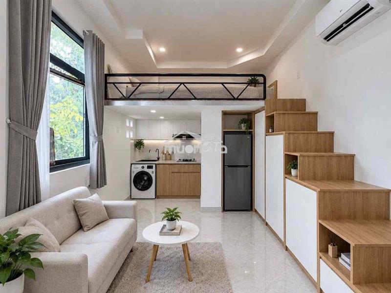 🏡Phòng gần etown cộng hoà-cầu tham lương giá rẻ gác cao rộng 32m2