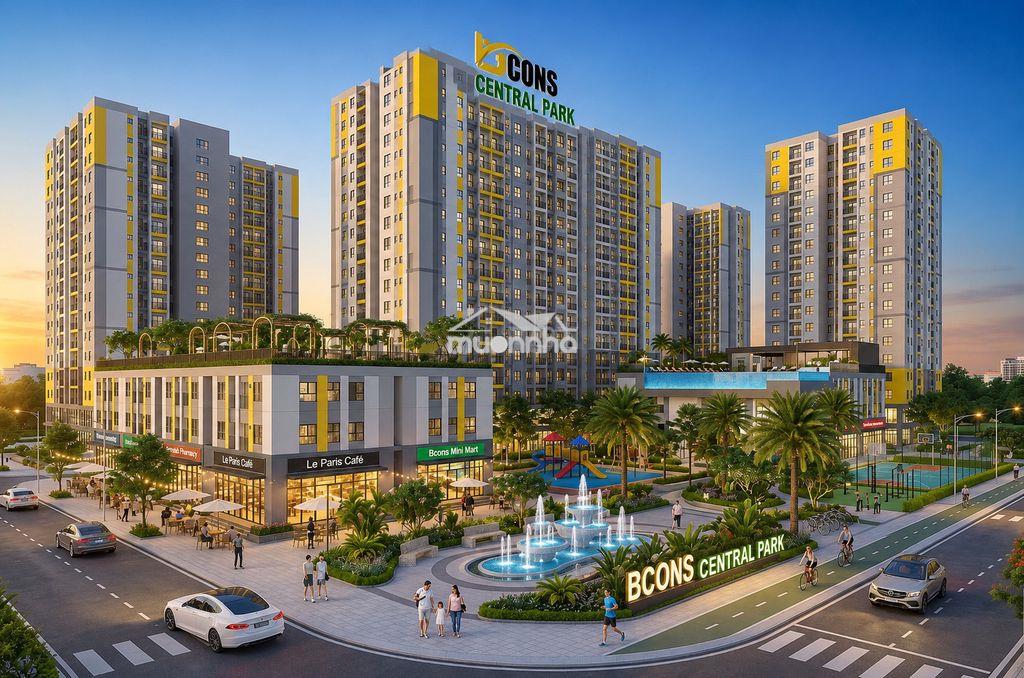 Căn hộ giữa lòng đô thị biên hòa - bcons central park - 4