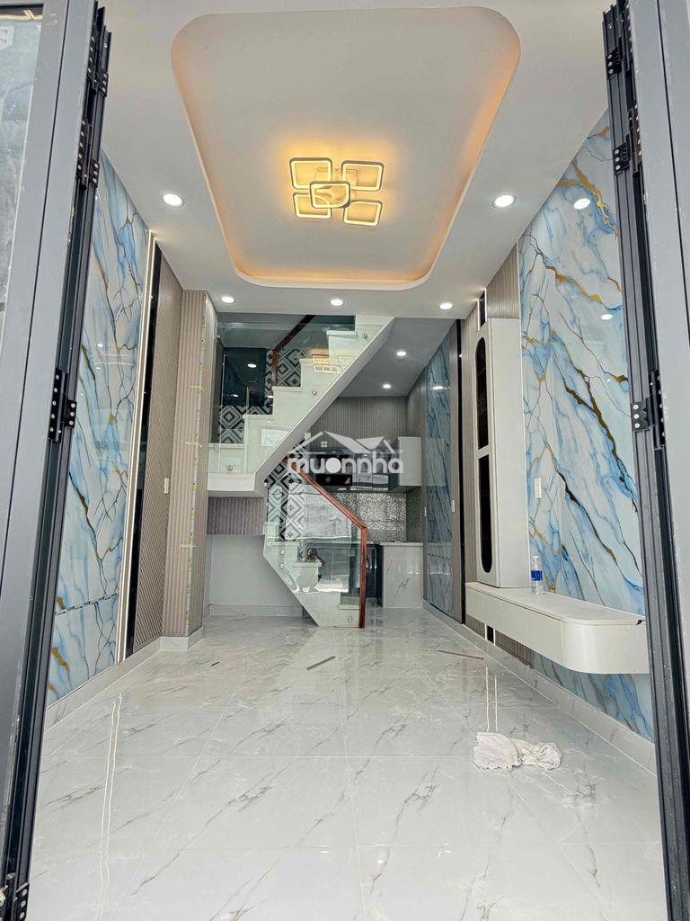 Nhà mới 21m2 trệt lầu 2pn,2vs p tân hưng