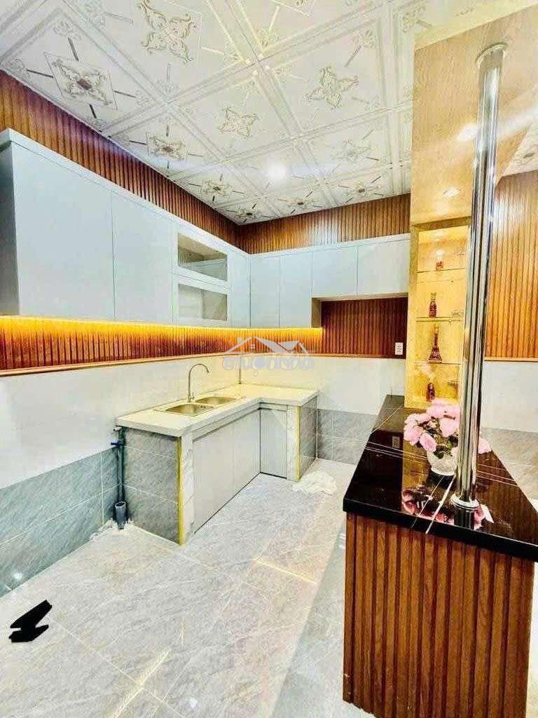 Nhà mới 100℅ 2pn 4x14m hẻm huỳnh tấn phát quận 7 - Ảnh 3