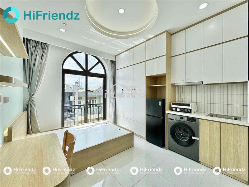 Studio full nội thất gần emart phan huy ích