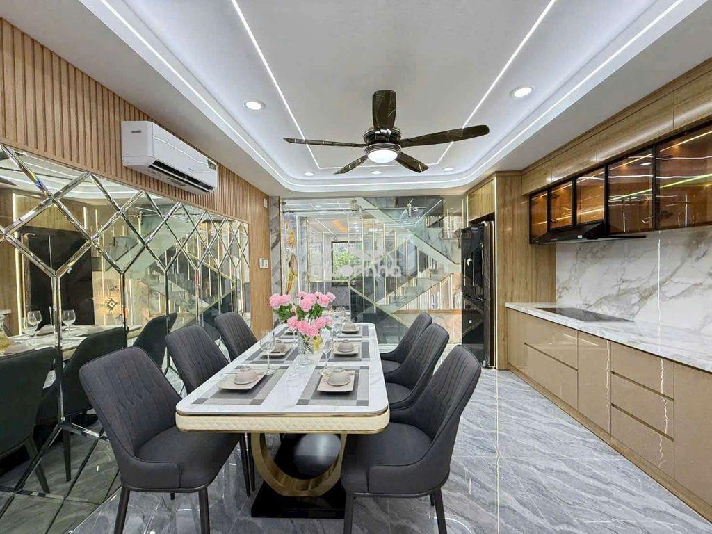 Nhỉnh 5 tỷ xíu nhà phố 4 tầng hẻm nhựa 7m đường thạnh xuân 25 - 3