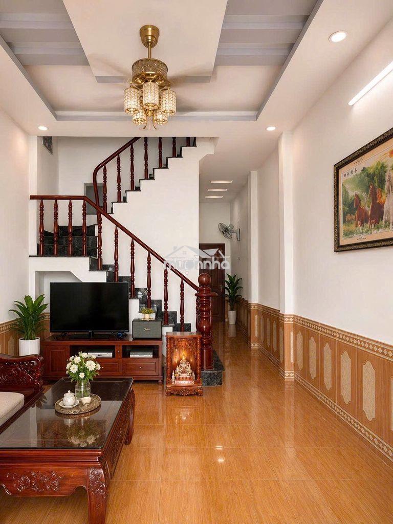 Bán nhà trệt lầu hoàn công giá rẻ gần ngã tư bình trị - bicosi dĩ an  - 2