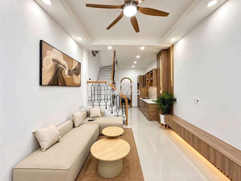 Bán nhà dtsd 75m2 đúc 1 lầu 3pn2wc gần lạc long quân p bảy hiền