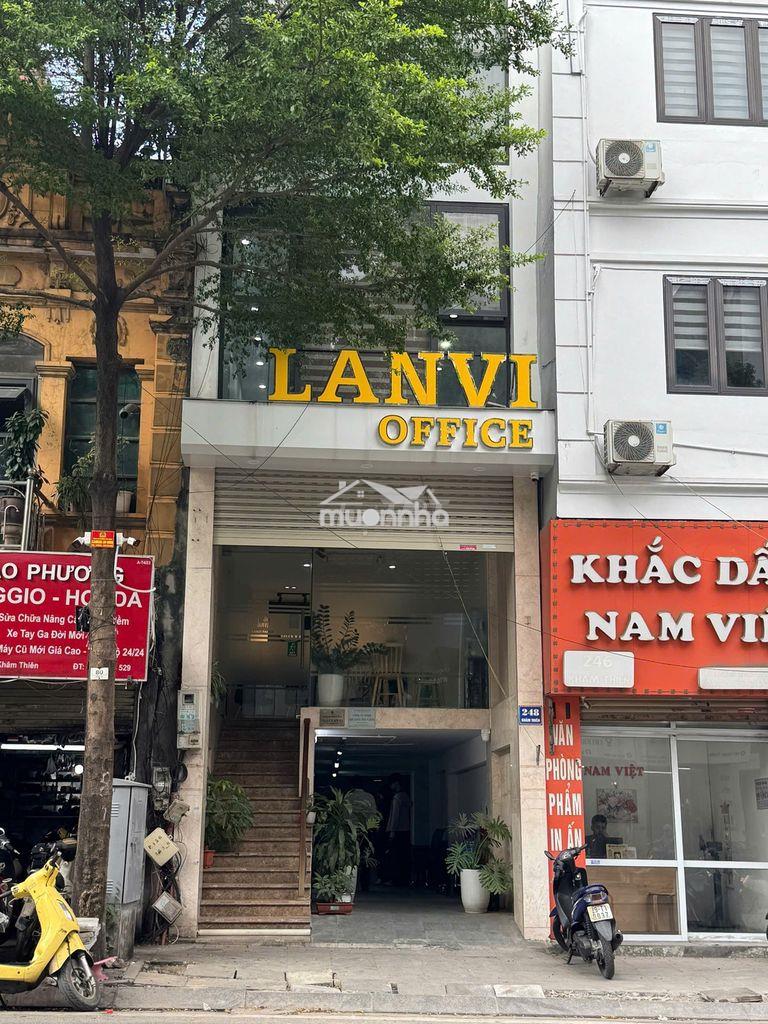 Cho thuê văn phòng-248 khâm thiên, 16tr-81m2, văn miếu, đống đa,hà nội