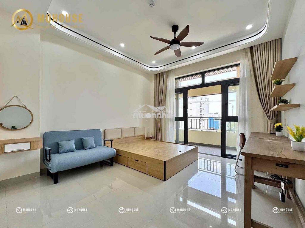 Studio 1pn rộng rãi có nội thất giá mềm - 2
