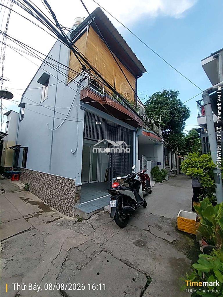 Bán nhà lầu sổ hồng xã phong phú gần chợ phú lạc ql50