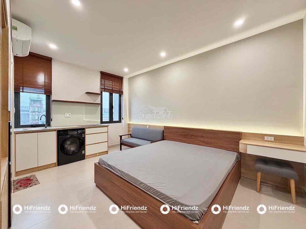 Trống sẵn studio cửa sổ trời full nội thất | xách vali là vào ở - 4
