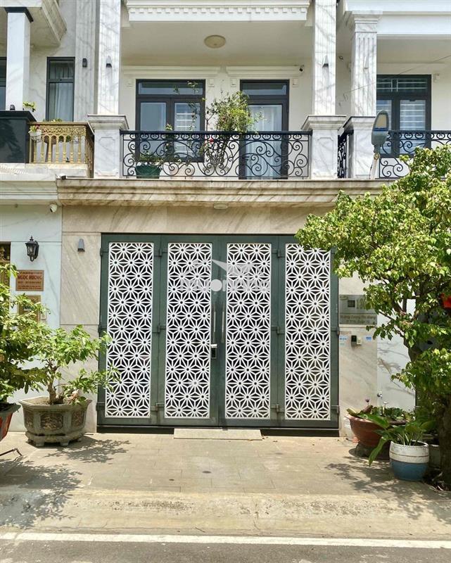 Cho thuê nhà mới 2 tầng 3pn đối diện trường trần phú sát bên chợ ttn8